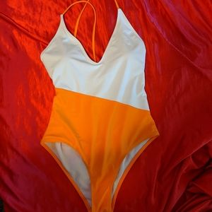 NWOT Scoop back One Piece Swim Suit